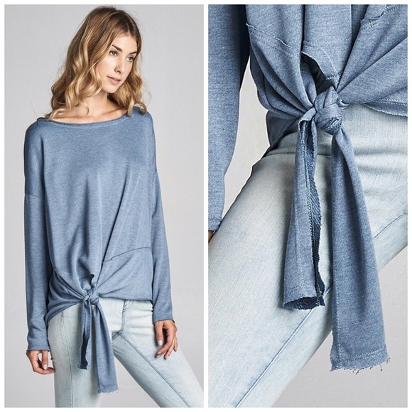 💕LAST 1! SALE! Jersey Knit Side Tie Tunic! - Picture 7 of 7